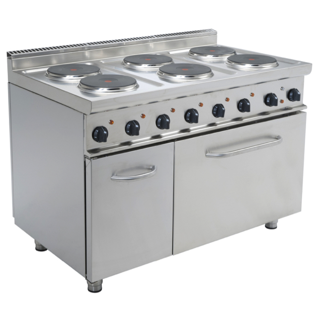 Electric stove with electric oven model E7/CUET6LE