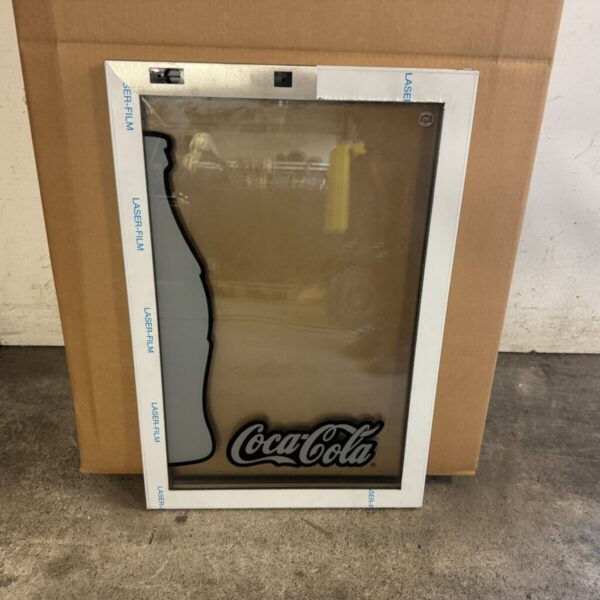 Deuren ECO-Line RVS Glas Rechts met Coca-Cola Logo
