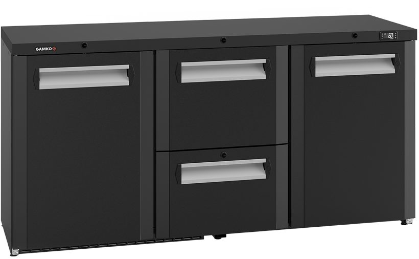 Gamko GM3/242 Barkoeling 2 Deuren & 1 Laden Sectie