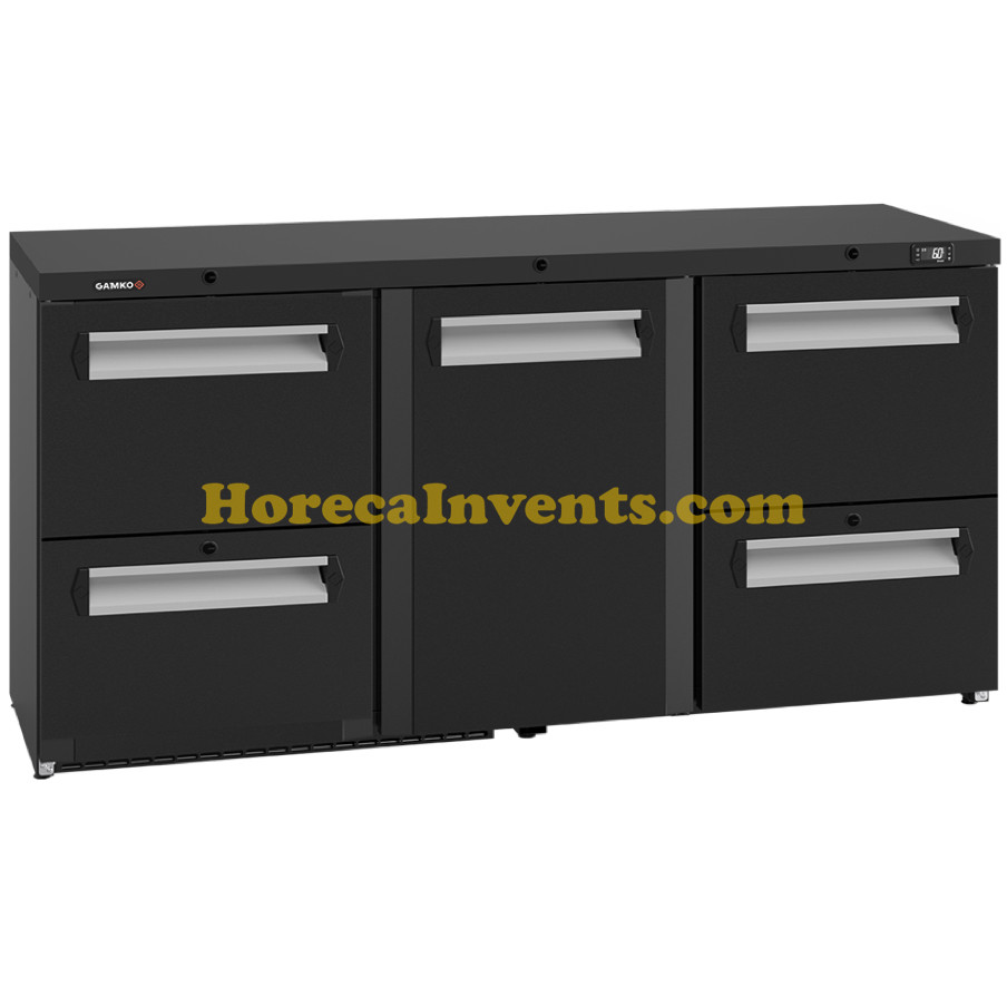 Gamko GM3/424 Barkoeling 1 Deur & 2 Laden Secties