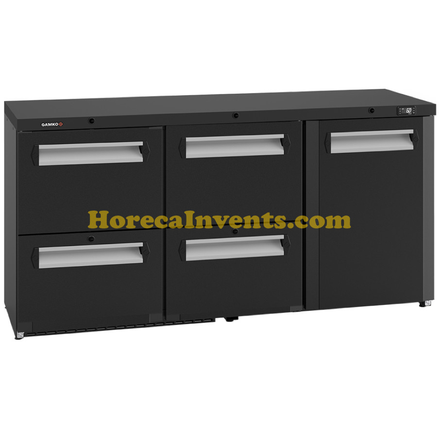 Gamko GM3/442 Barkoeling 1 Deur & 2 Laden Secties