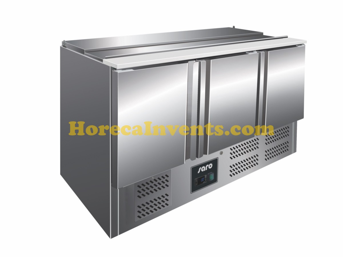 SARO Saladette met 3 deuren, model BALDUR S 903