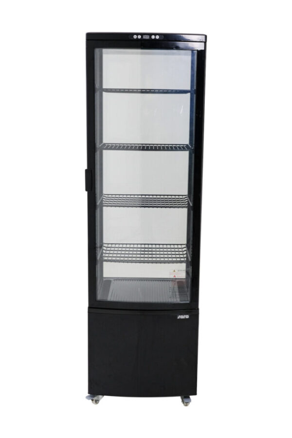SARO Koelvitrine Model SVEN (Zwart) (2e Keus) 330-1036