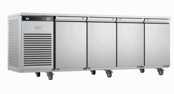 Foster EP1/4H G3 Koelwerkbank met 4 Deuren op Wielen NIEUW 2023 (Lichte Schade)