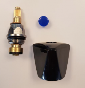 Kraan Binnenwerk + Zwarte Knop