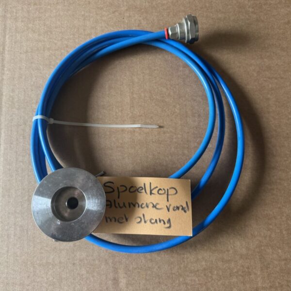 Water Spoelkop Alumasc Rond (Gebruikt) met Slang