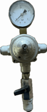 Koolzuurtussenmeter Hoge Druk (Gebruikt) Max 4 Bar