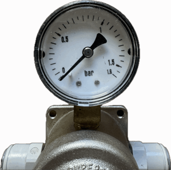 Koolzuurtussenmeter Lage Druk (Gebruikt) Max 1.5 - 1.8 Bar
