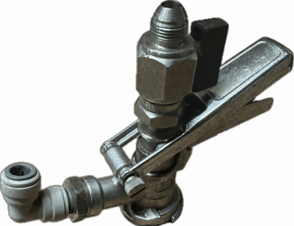 Fustkoppeling Bajonet Bieraansluiting 3/8 CO2 Aansluiting John Guest (Gebruikt) DSI