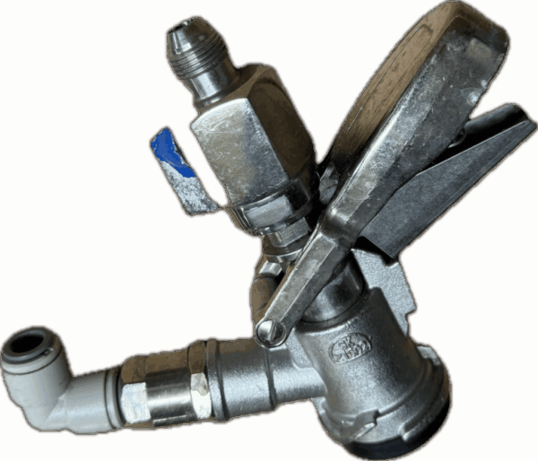 Fustkoppeling Bajonet Bieraansluiting 3/8 CO2 Aansluiting John Guest (Gebruikt) UDL