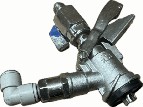 Fustkoppeling Bajonet Bieraansluiting 3/8 CO2 Aansluiting John Guest (Gebruikt) UDL