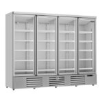 KOELKAST 4 GLASDEUREN JDE-2025R