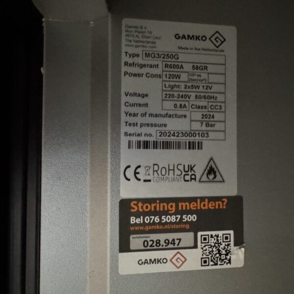 Gamko Maxiglass MG3/250G ZGAN 2024-23 (GR)