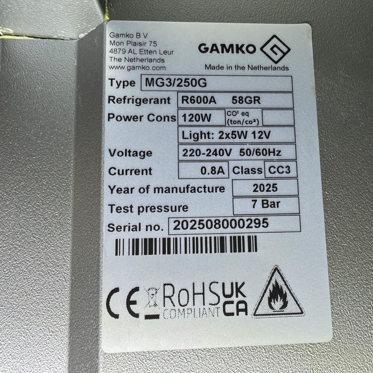 Gamko Maxiglass MG3/250G ZGAN 2025-08 (GR) - Afbeelding 6