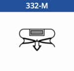 Deurrubber 332-M (Combisteel Koelingen)