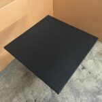 Tafelbladen Zwart Hout 70x70x3 cm