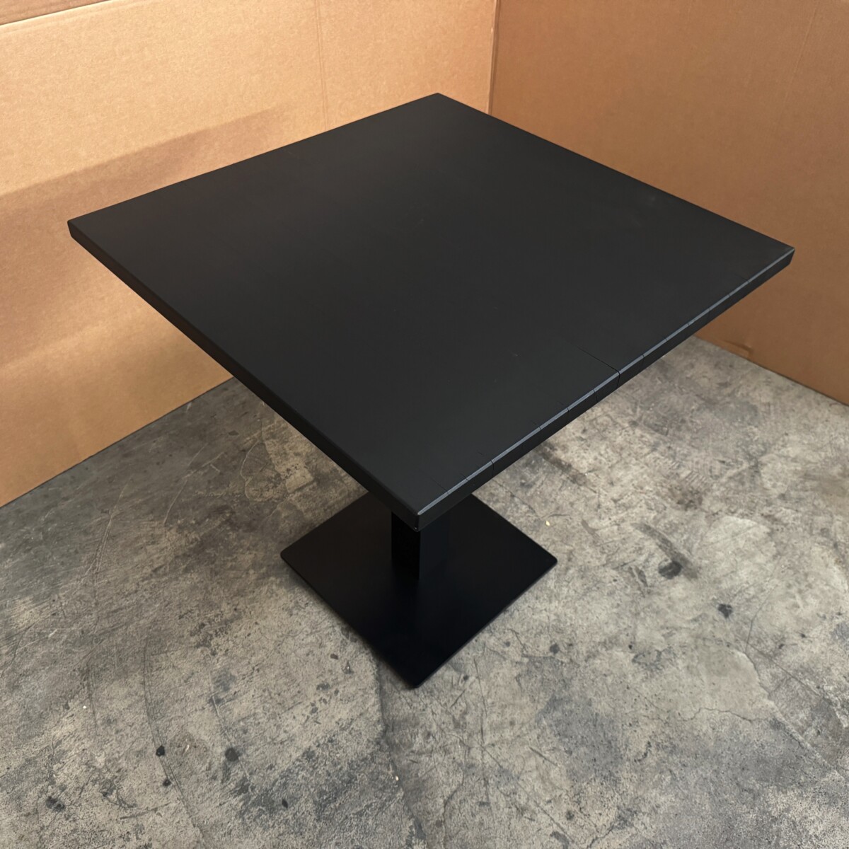 Tafelbladen Zwart Hout 70x70x3 cm - Afbeelding 4